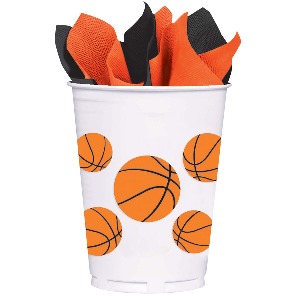 amscan-basketball-fan-plastic-cups-16oz-pack-of-8-1