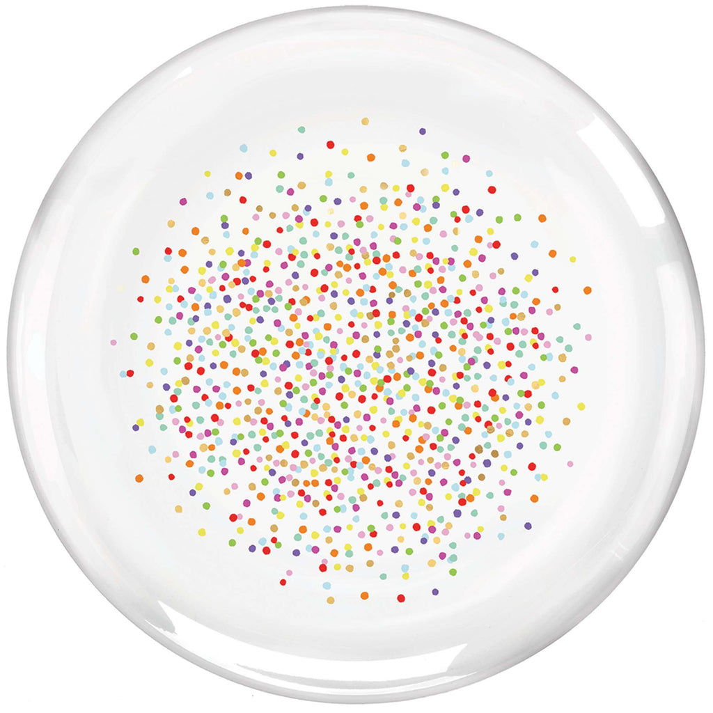 amscan-rainbow-confetti-round-serving-tray-1
