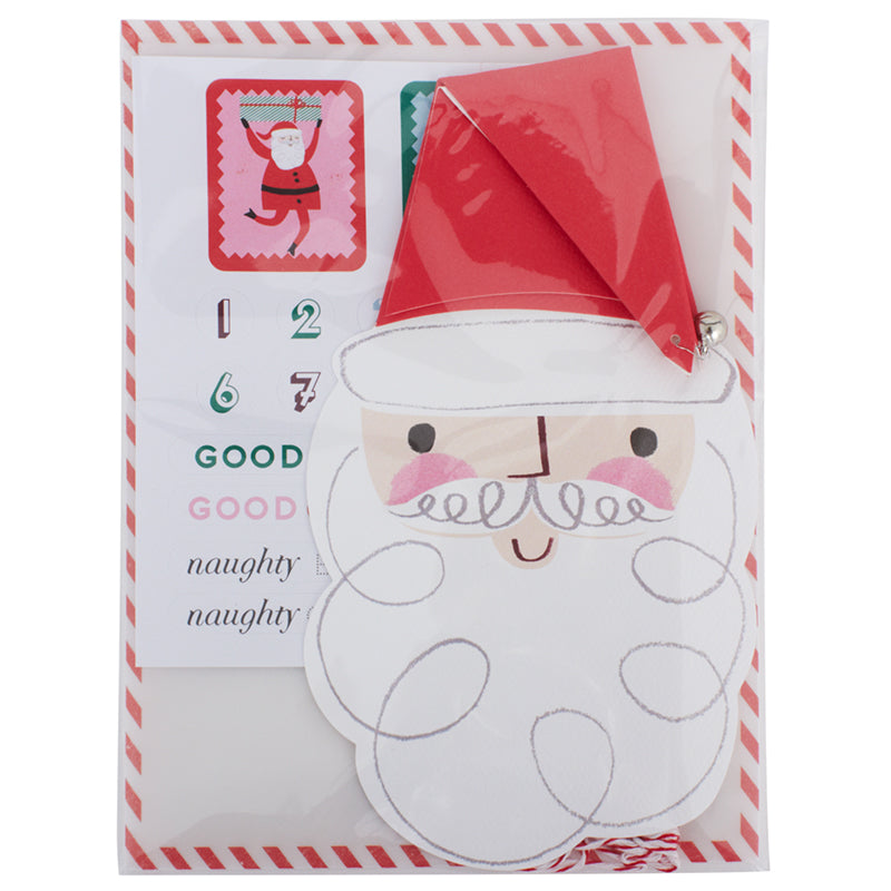 Santa Wish List & Sticker Sheet