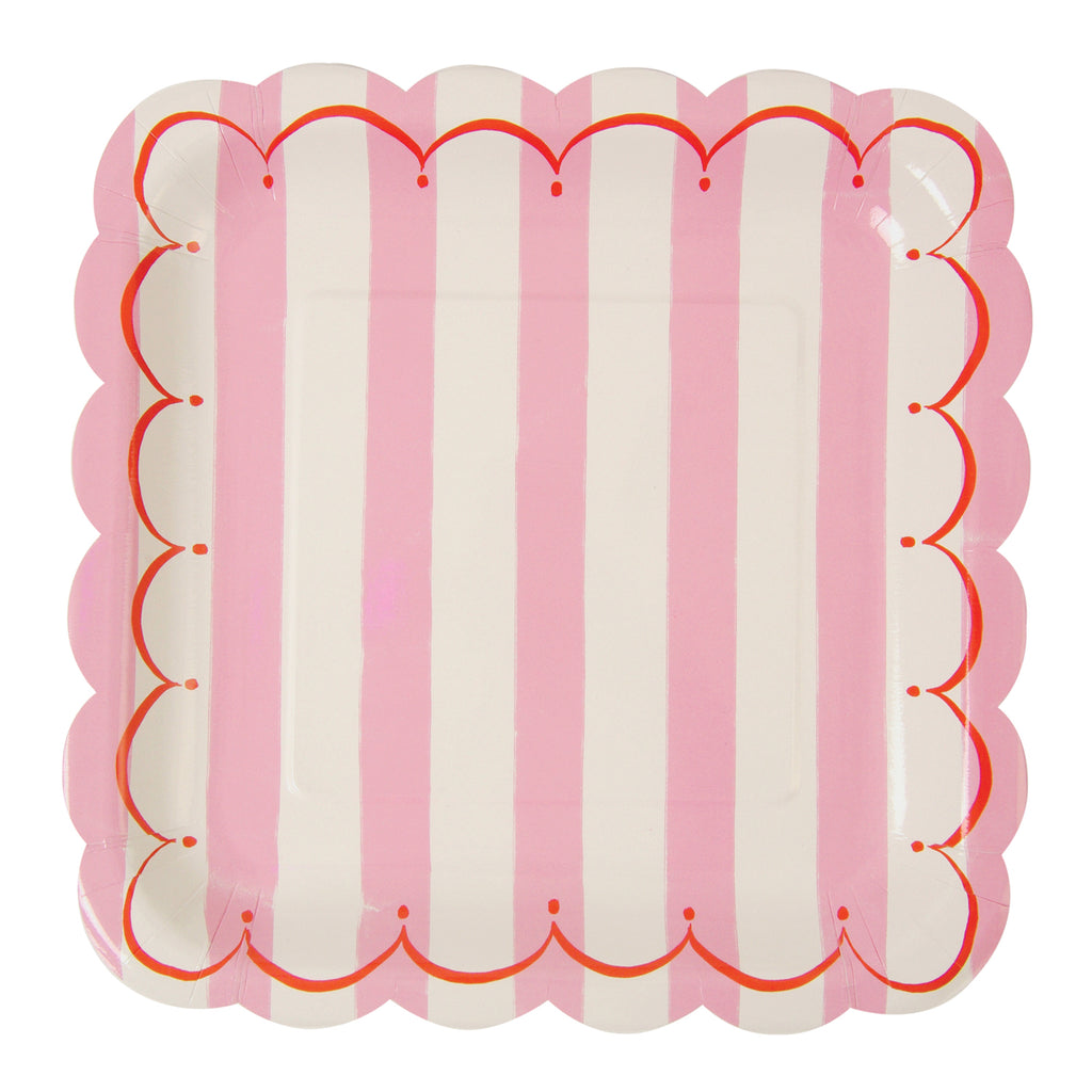 Toot Sweet Pink Small Plates - Pack of 12