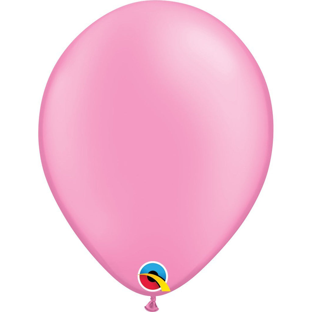 neon-pink-round-plain-latex-balloon-11-28cm-74589-1