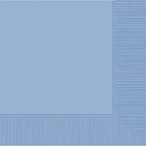 Beverage Napkins 2-Ply 9.8in x 9.8in - Pastel Blue - Pack of 50