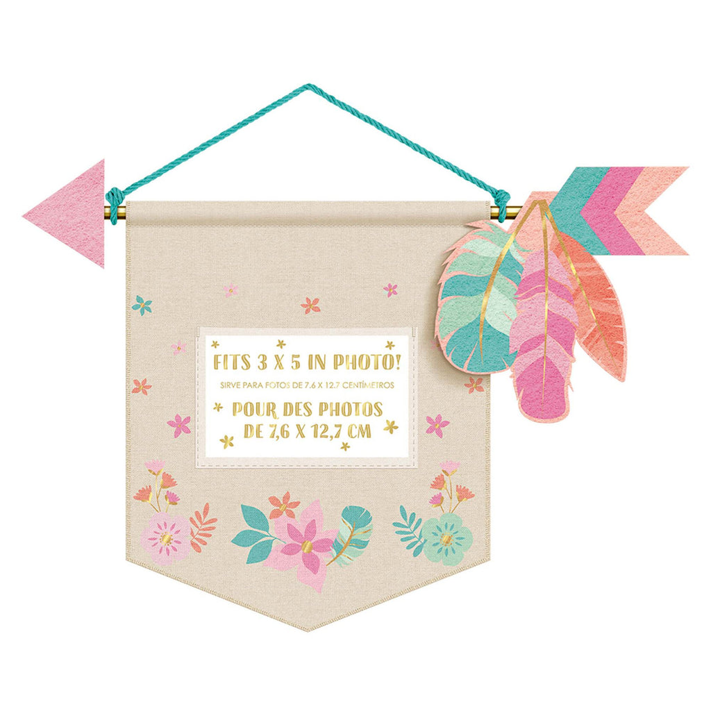 amscan-boho-birthday-girl-hanging-sign-with-photo-holder-1