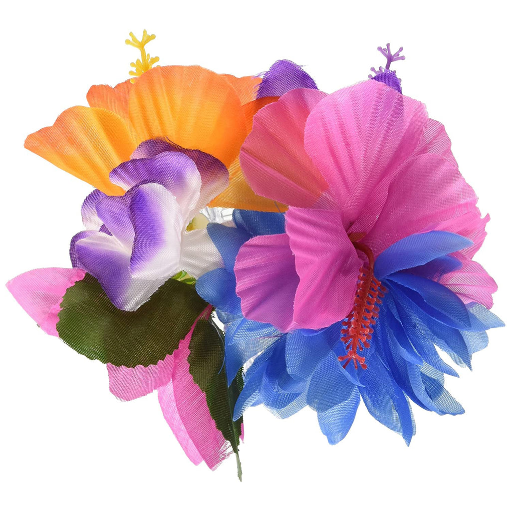 Floral Hair Clip - Rainbow