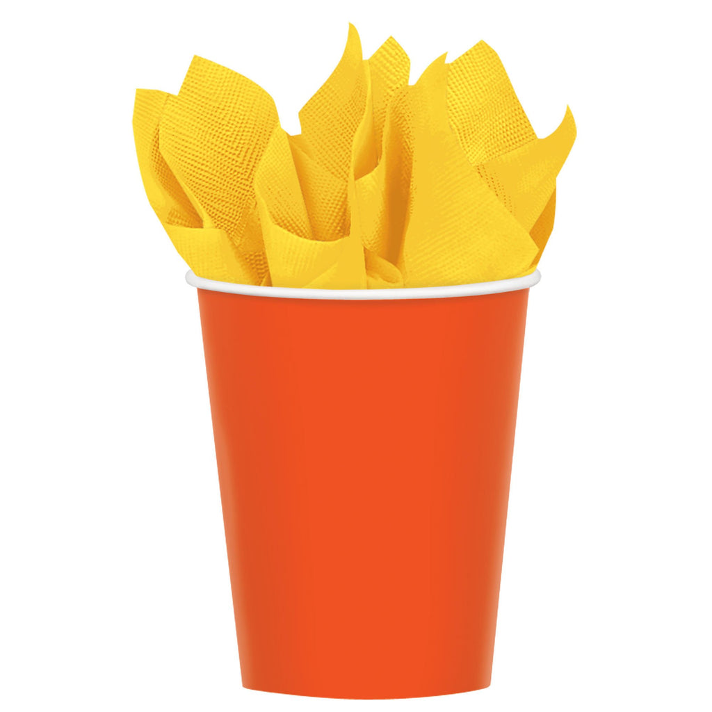 amscan-paper-cups-9oz-orange-pack-of-8- (2)