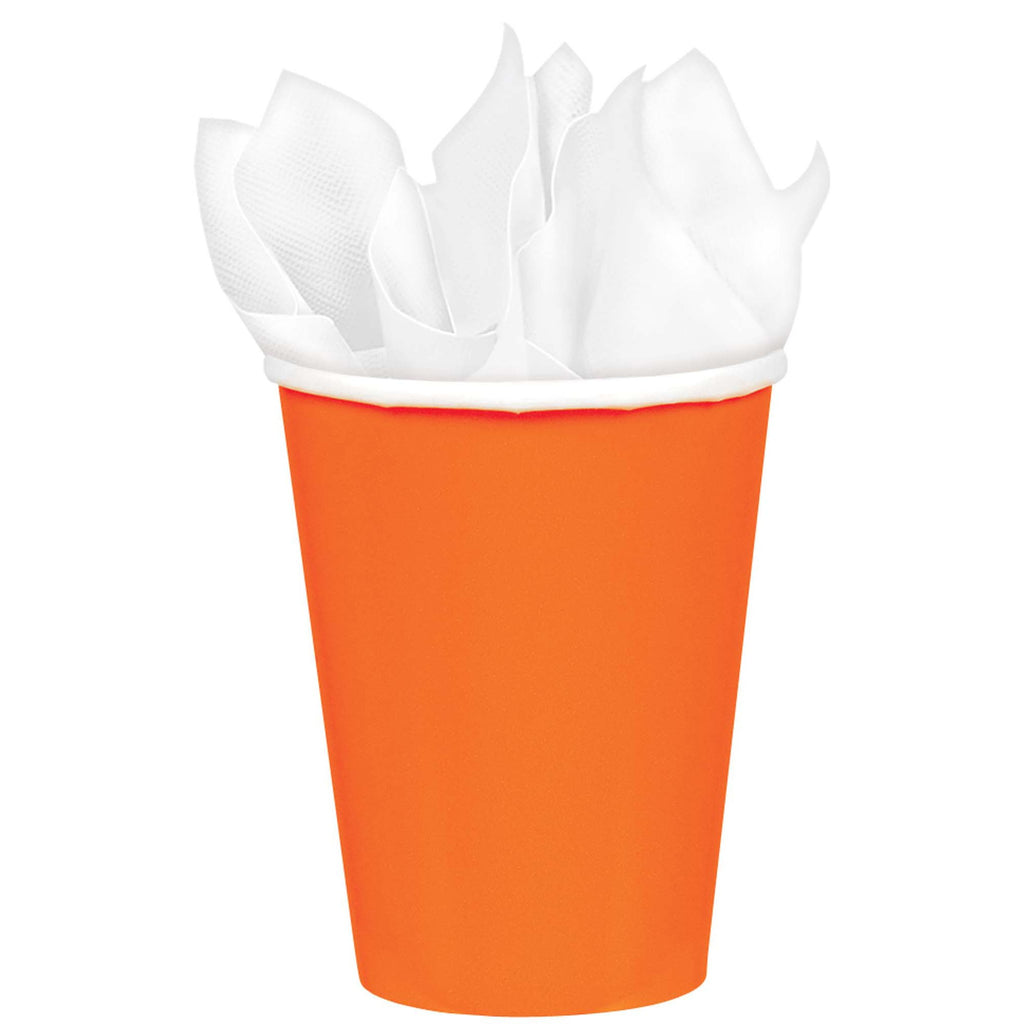 amscan-paper-cups-9oz-orange-pack-of-8- (1)