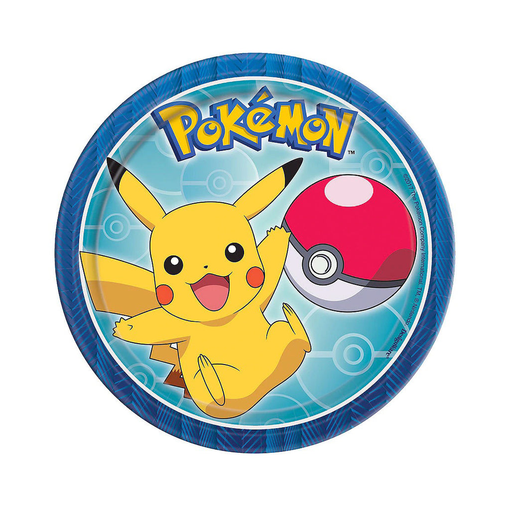 Pokemon Core Dessert Plates - Pack of 8