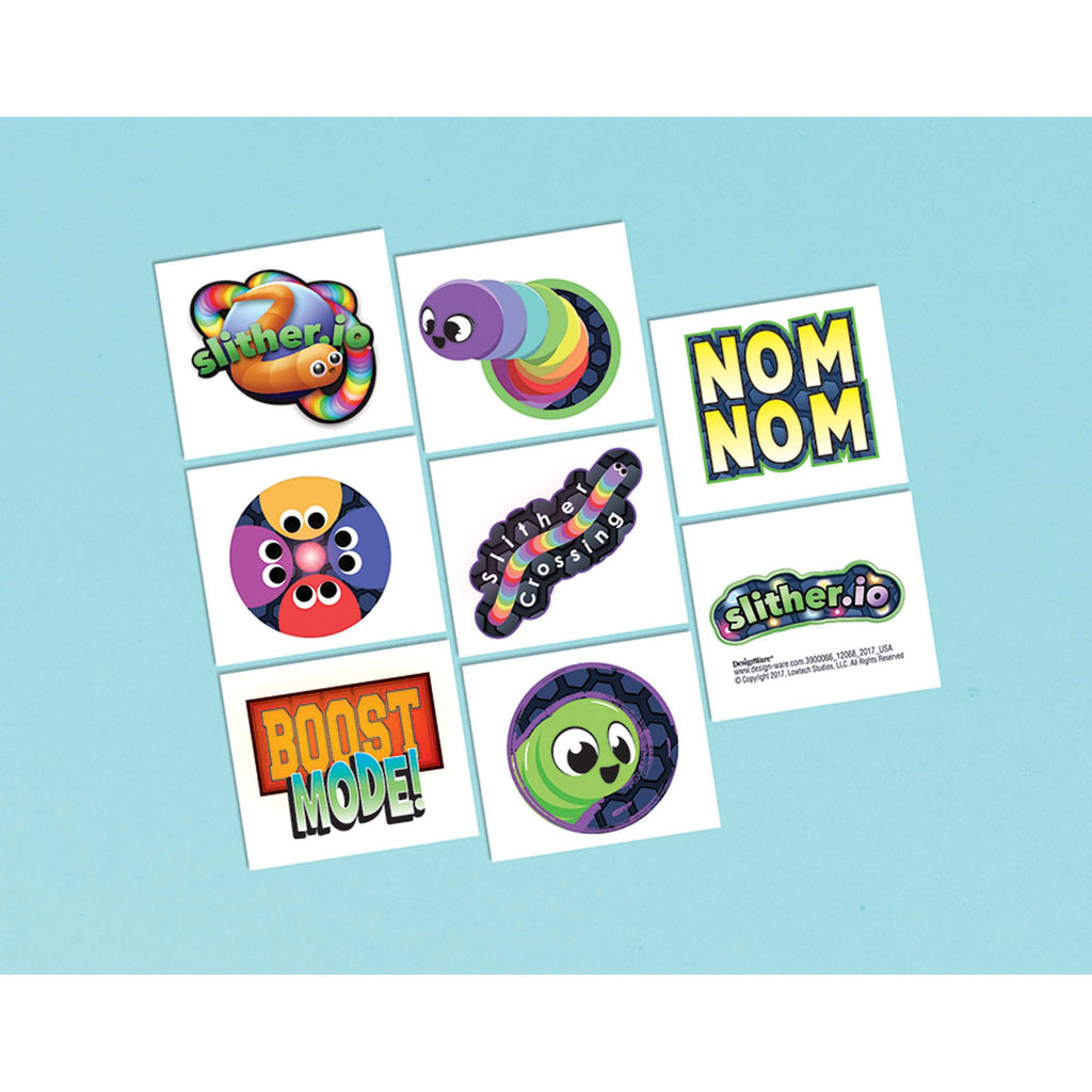 amscan-slither-io-tattoo-favors-pack-of-8-1