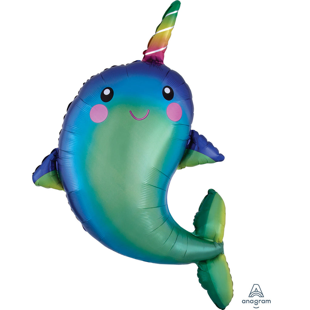 anagram-happy-narwhal-foil-balloon-39in-anag-38477-