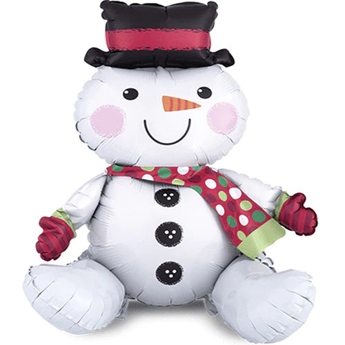 anagram-sitting-snowman-multi-air-filled-foil-balloon-21in-anag-36019-