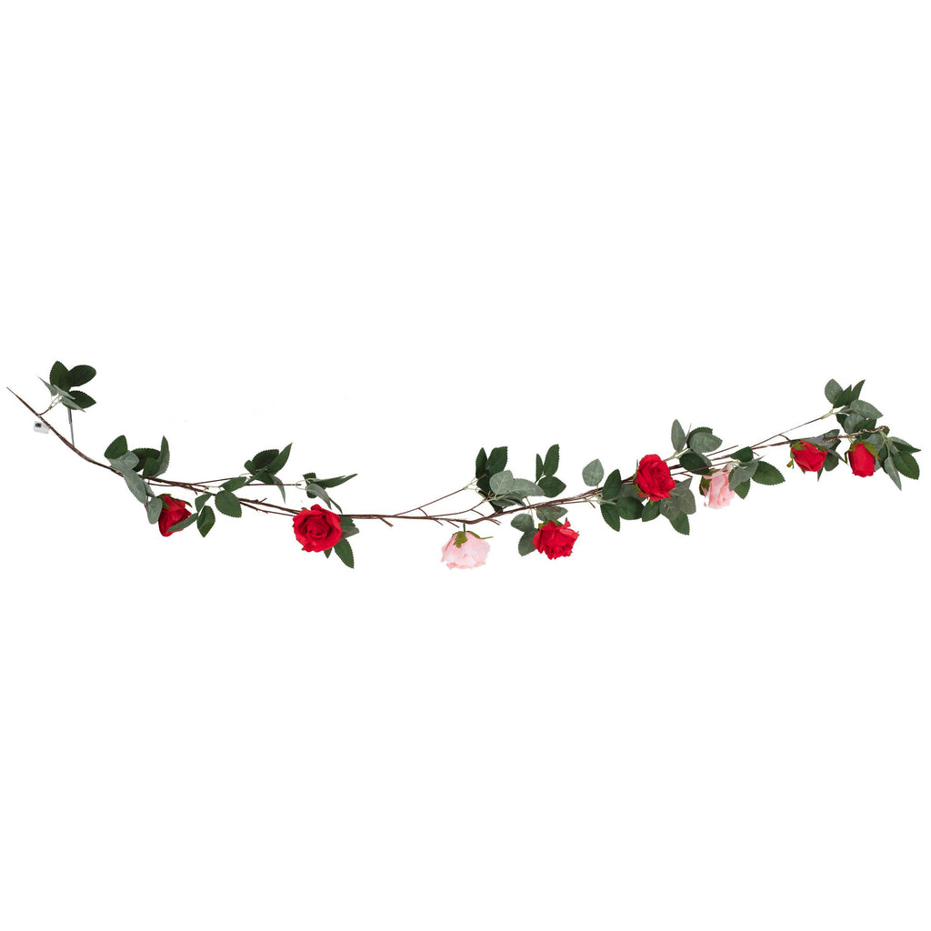 ginger-ray-artificial-rose-garland-with-string-lights-1-8m-ginr-you-110-