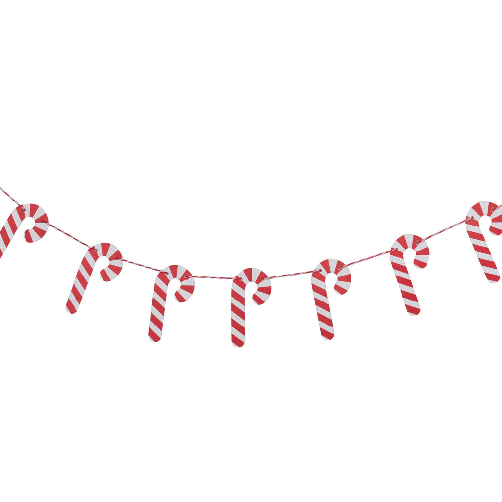 ginger-ray-candy-cane-shaped-wooden-christmas-bunting-1-5m-ginr-st-244-