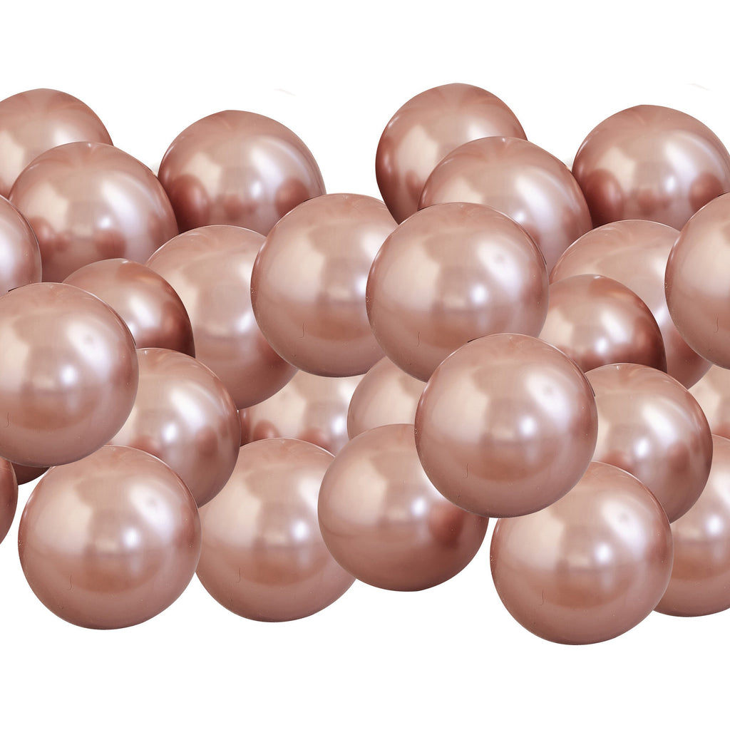 ginger-ray-chrom-rose-gold-latex-balloon-pack-5in-pack-of-40-ginr-ba-332