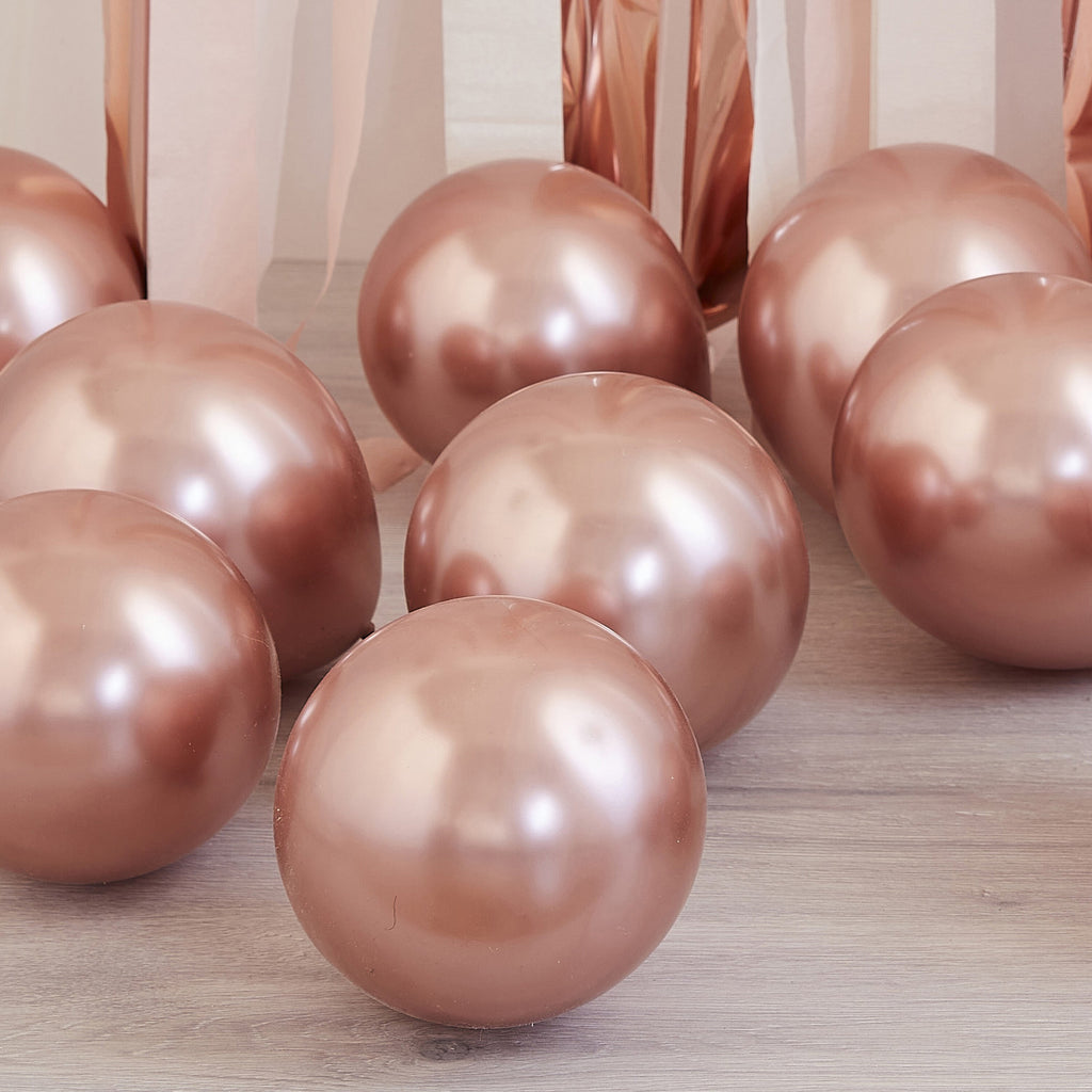 ginger-ray-chrom-rose-gold-latex-balloon-pack-5in-pack-of-40-ginr-ba-332