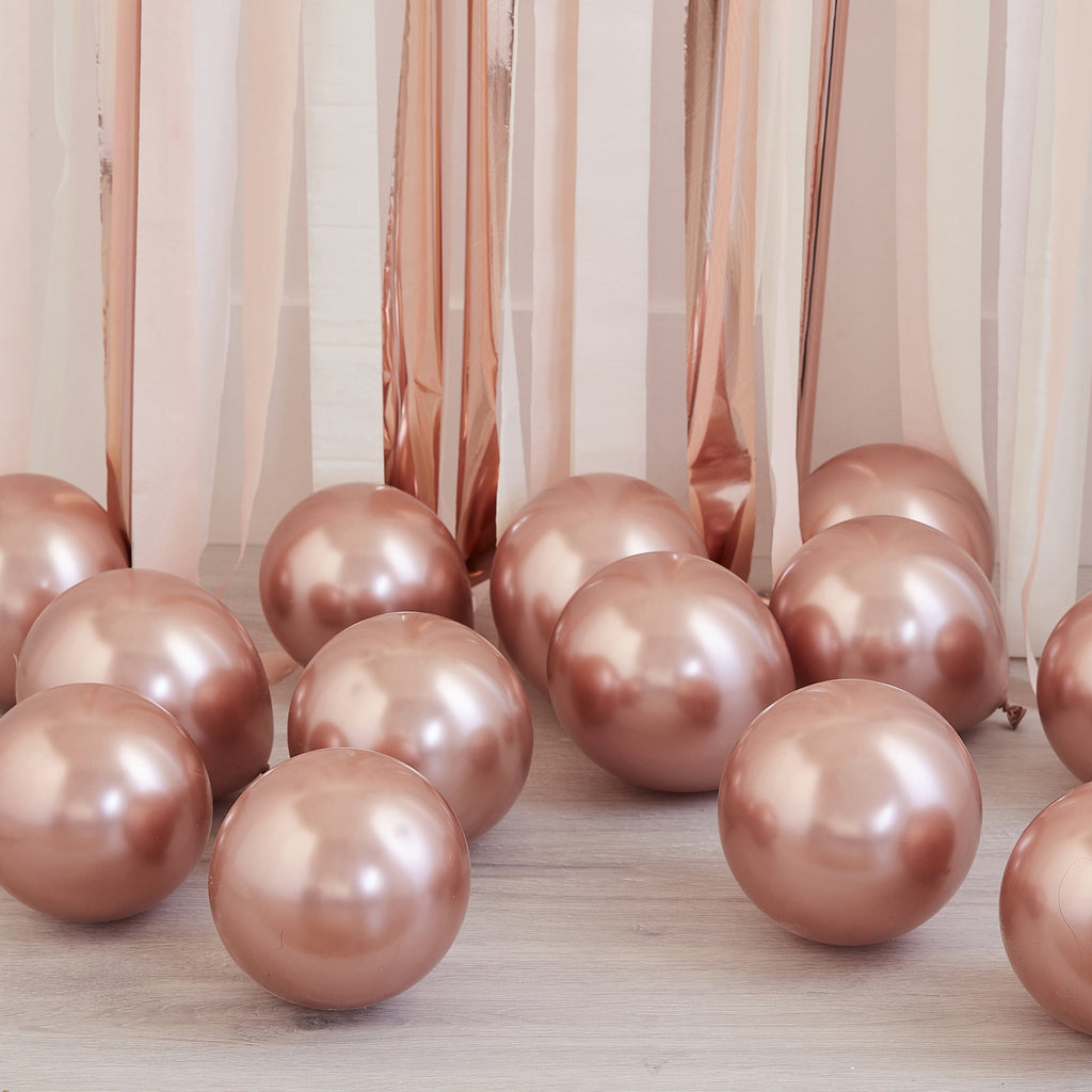 ginger-ray-chrom-rose-gold-latex-balloon-pack-5in-pack-of-40-ginr-ba-332