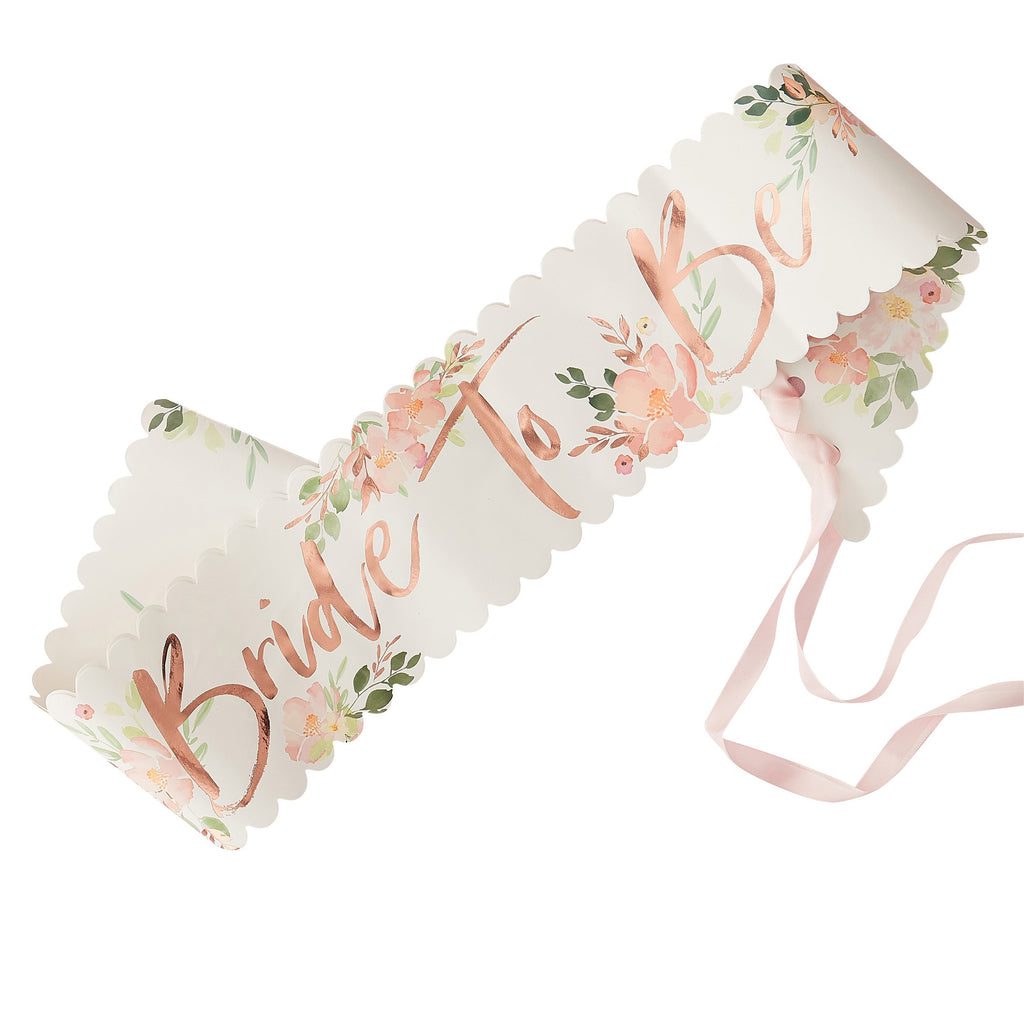 ginger-ray-floral-bride-to-be-sash-ginr-fh-207