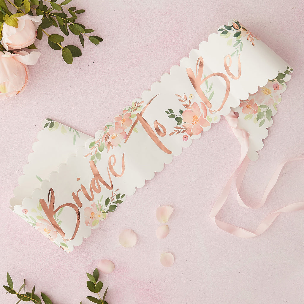 ginger-ray-floral-bride-to-be-sash-ginr-fh-207