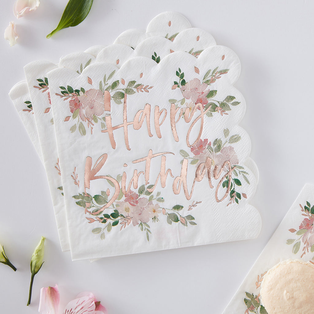 ginger-ray-floral-happy-birthday-napkins-pack-of-16-ginr-df-814