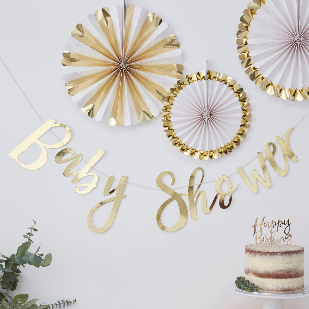 ginger-ray-gold-baby-shower-bunting-ginr-ob-127