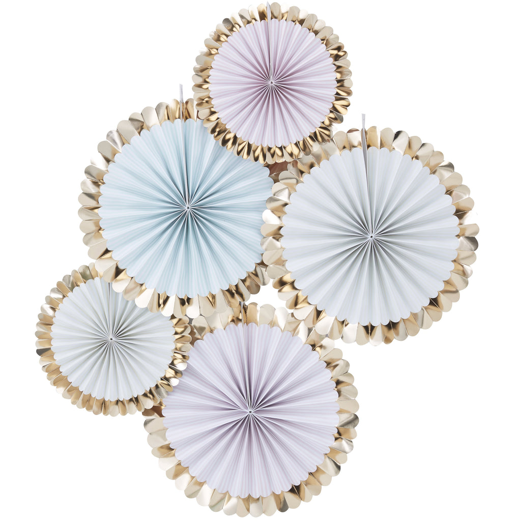 ginger-ray-gold-foiled-pastel-fan-decorations-pick-&-mix-pack-of-5- (1)