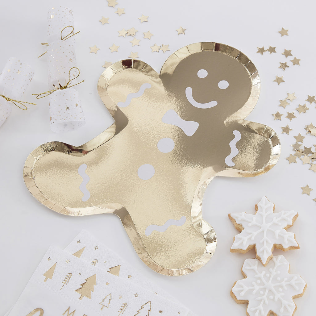 ginger-ray-gold-gingerbread-shaped-christmas-paper-plates-gold-glitter-pack-of-8- (2)