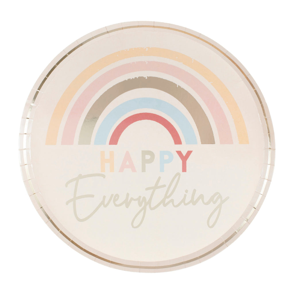 ginger-ray-happy-everything-natural-rainbow-plates-pack-of-8-ginr-hap-113