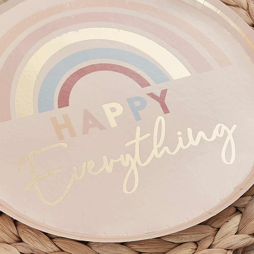 ginger-ray-happy-everything-natural-rainbow-plates-pack-of-8-ginr-hap-113