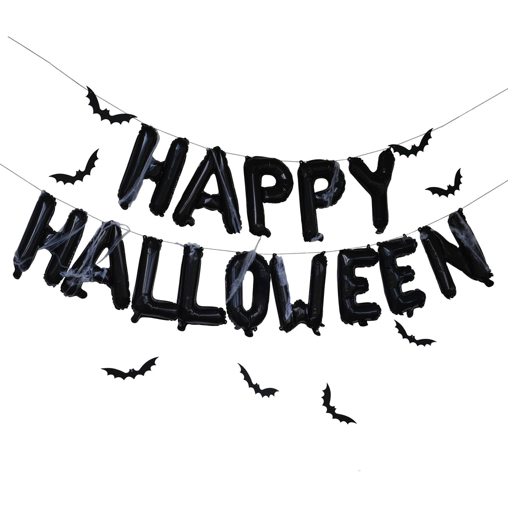 ginger-ray-happy-halloween-black-air-filled-foil-balloon-bunting-kit-ginr-fn-100-