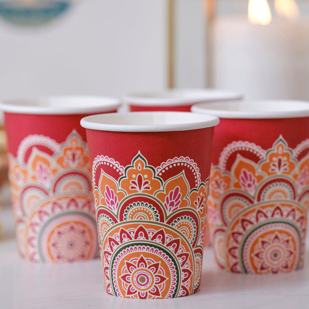 ginger-ray-multicoloured-paper-diwali-cups-pack-of-8-ginr-dw-109