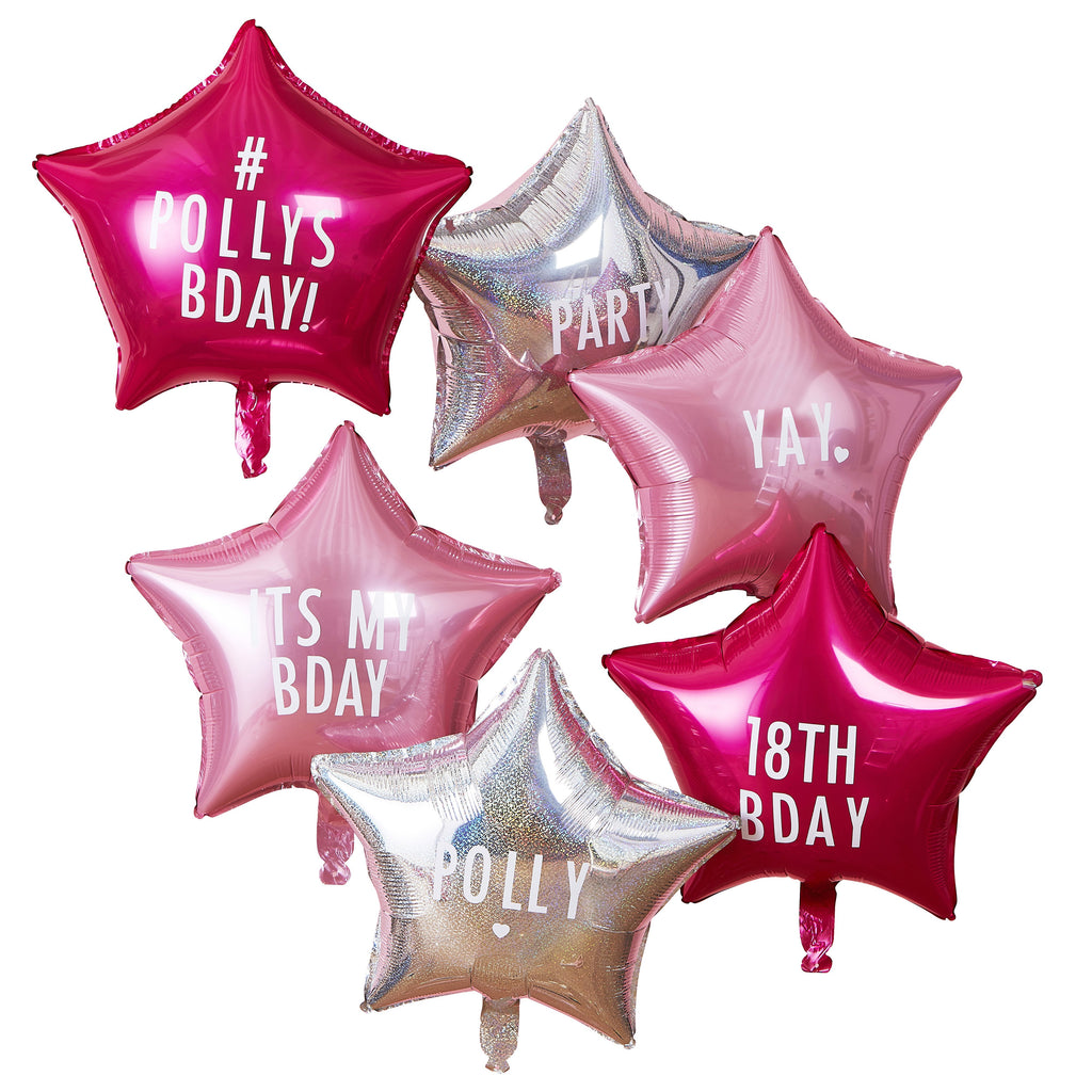 ginger-ray-personalisable-star-party-foil-balloons-with-stickers-stargaze-pack-of-6- (1)