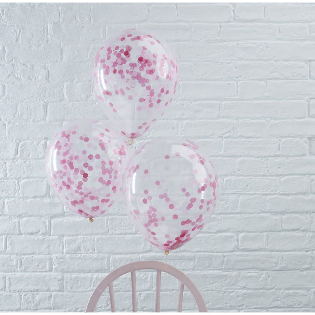 ginger-ray-pink-confetti-filled-balloons-pick-&-mix-12in-30cm-pack-of-5- (2)