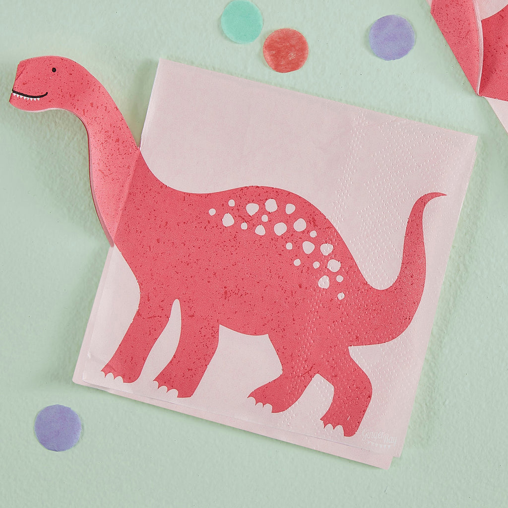ginger-ray-pink-pop-out-dinosaur-paper-napkins-pack-of-16-ginr-dino-103