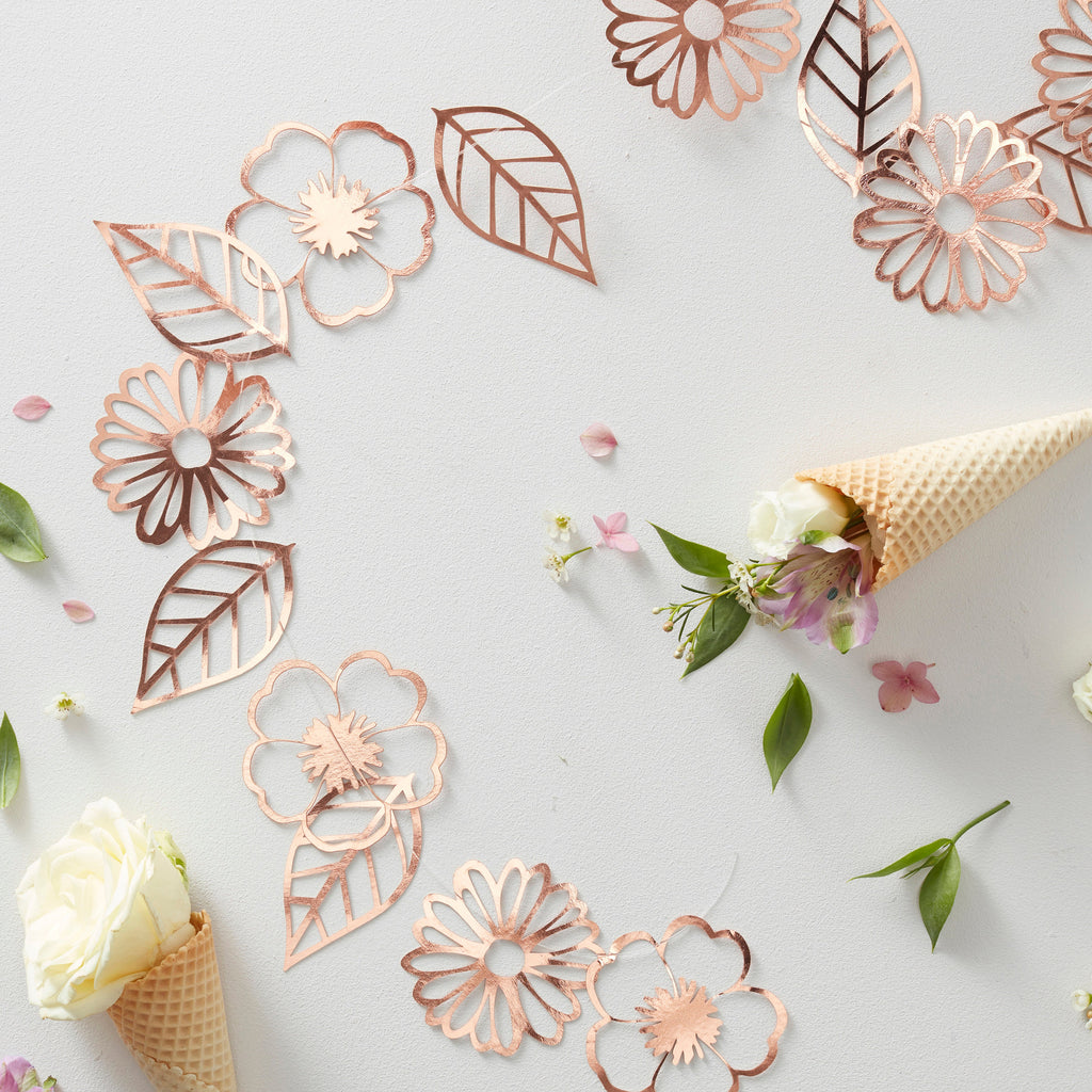 ginger-ray-rose-gold-flower-bunting-ginr-df-807