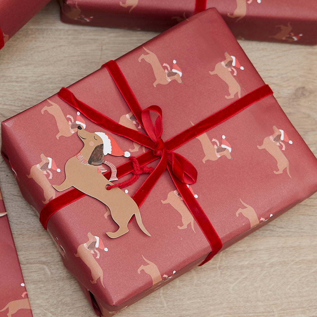 ginger-ray-sausage-dog-christmas-wrapping-paper-kit-ginr-mry-160-