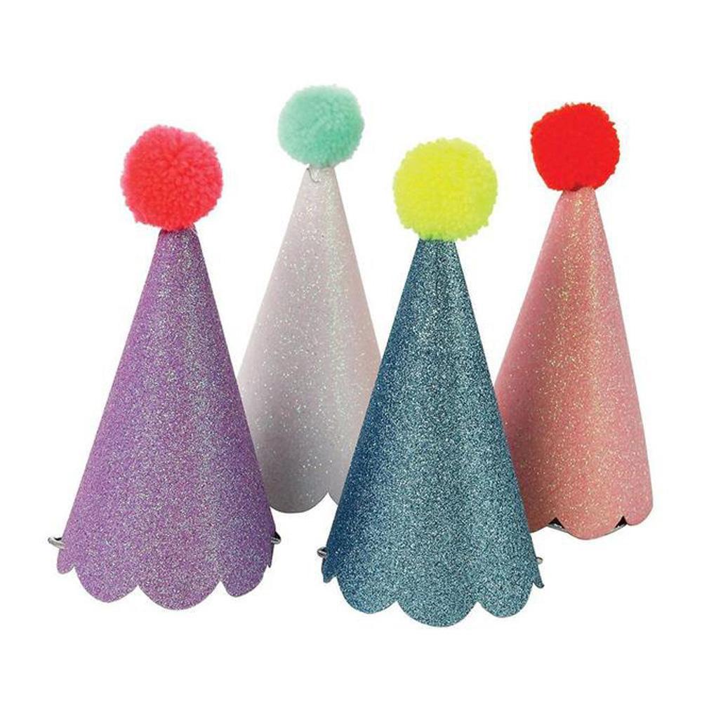 glitter-&-pompom-party-hats-pack-of-8- (1)