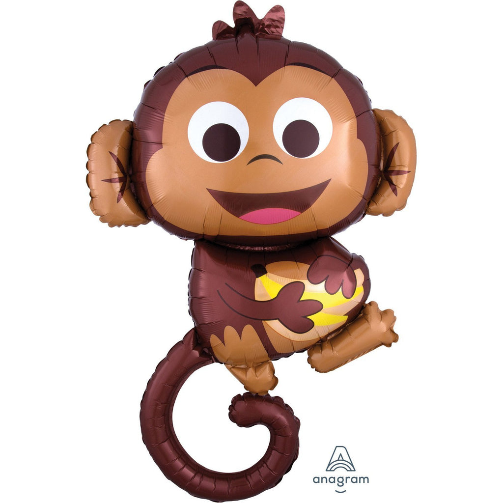 happy-monkey-die-cut-foil-balloon-25in-x-36in-64cm-x-92cm-34573-1