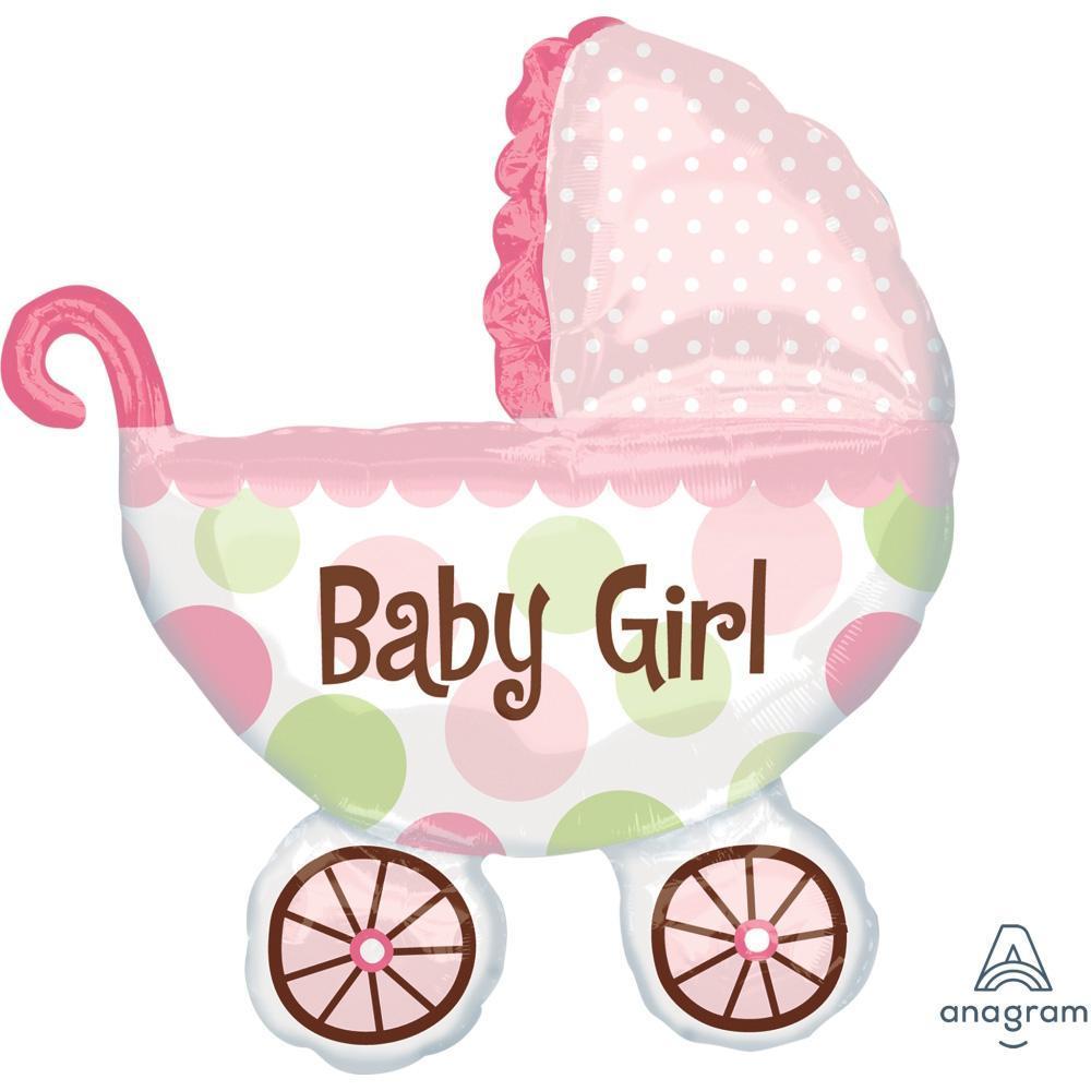it's-a-baby-girl-buggy-pink-die-cut-foil-balloon-28in-x-31in-72cm-x-79cm-17896-1