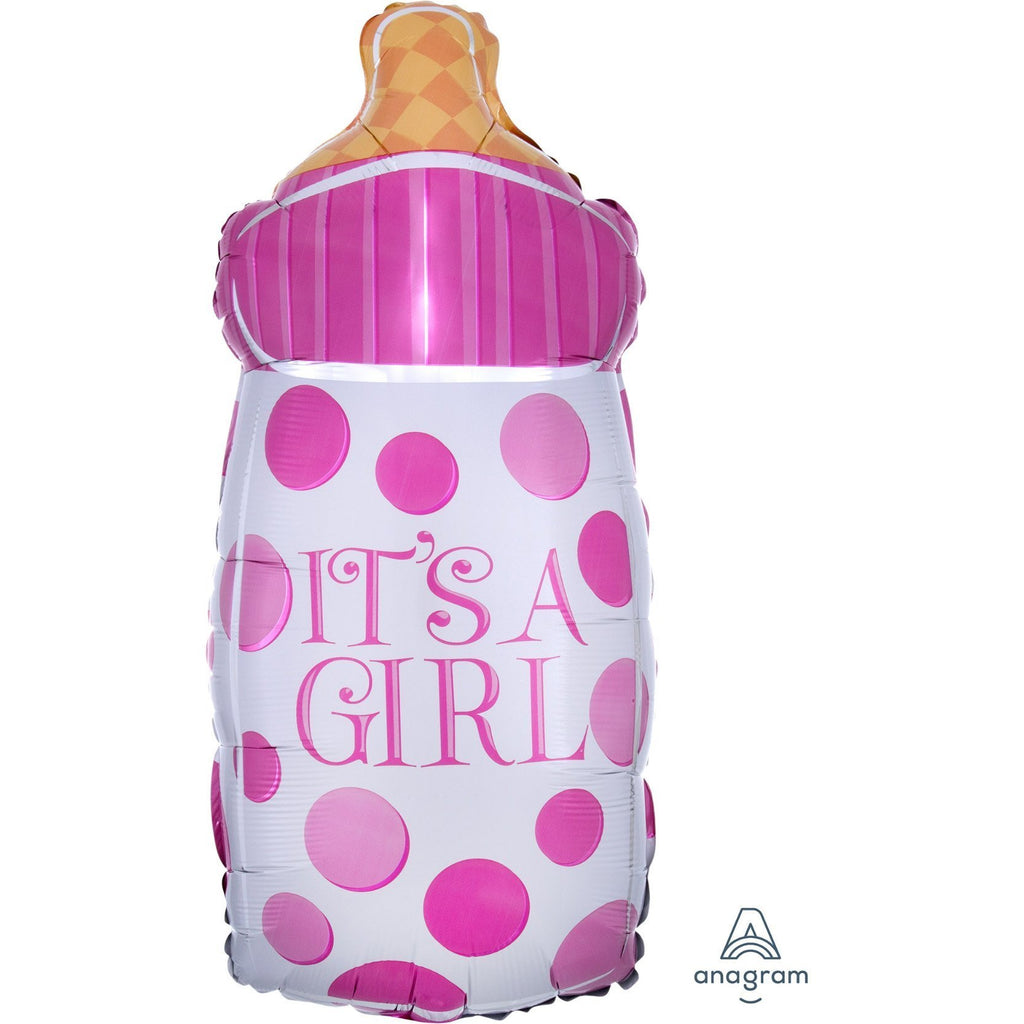 it's-a-baby-gril-bottle-1-pink-die-cut-foil-balloon-10in-x-23in-26cm-x-59cm-26801-1