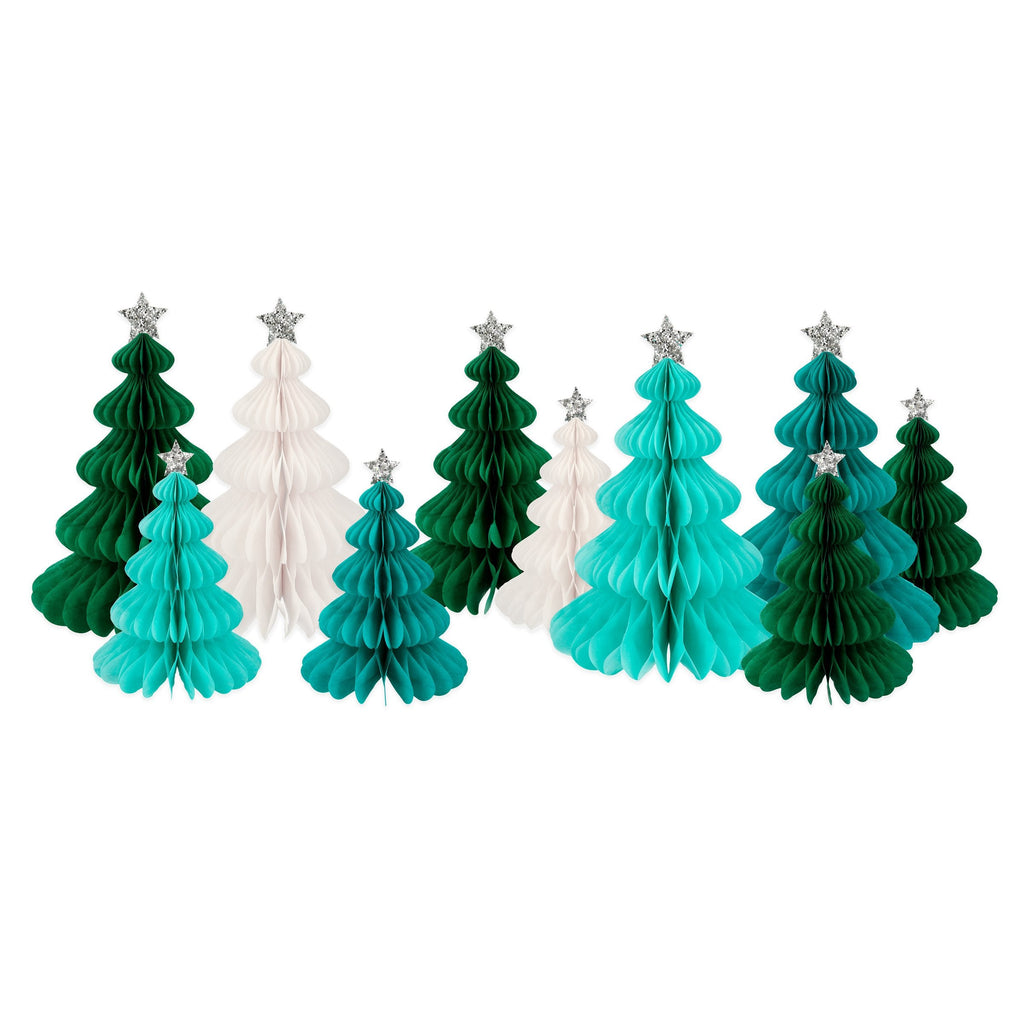 meri-meri-green-forest-honeycomb-decorations-pack-of-10-meri-210511