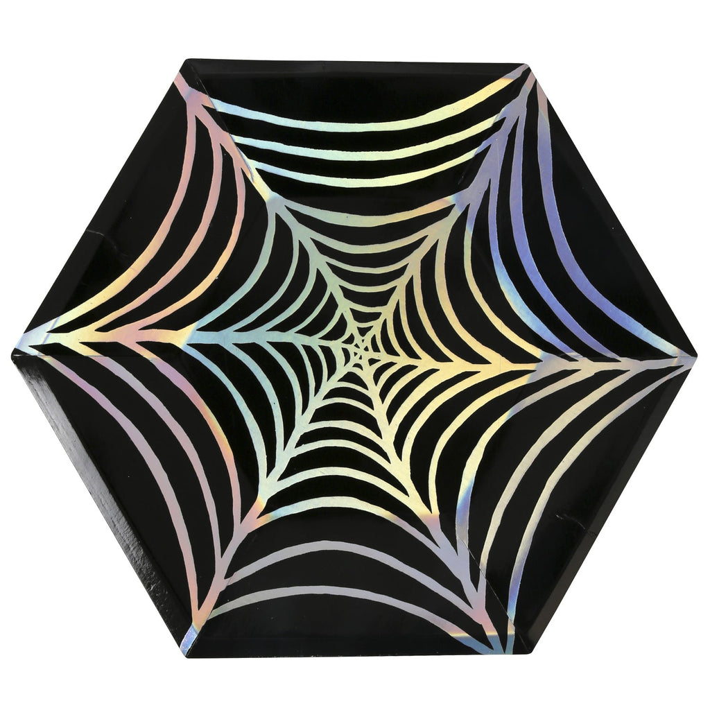 meri-meri-iridescent-silver-cobweb-plates-pack-of-8-meri-452367