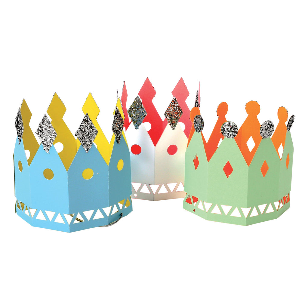 Party Crowns - Pack of 8