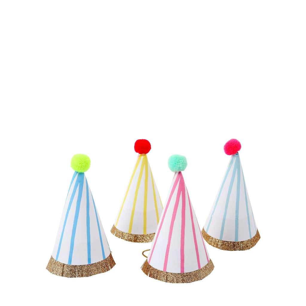 meri-meri-stripe-pompom-mini-party-hats-pack-of-8-meri-156016-