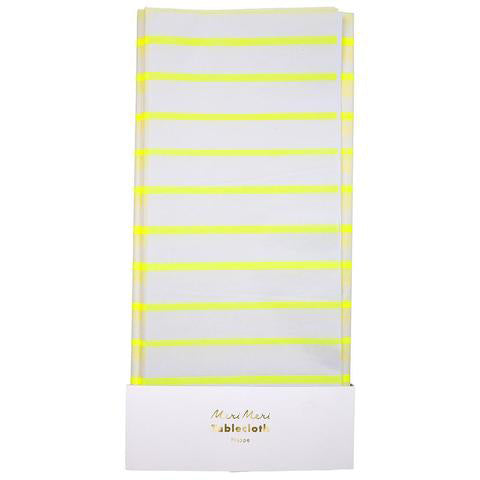 meri-meri-yellow-striped-table-cover-260cm-x-140cm-meri-171685