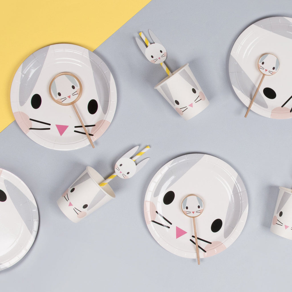 my-little-day-small-paper-plates-7in-19cm-mini-rabbit-pack-of-8- (4)