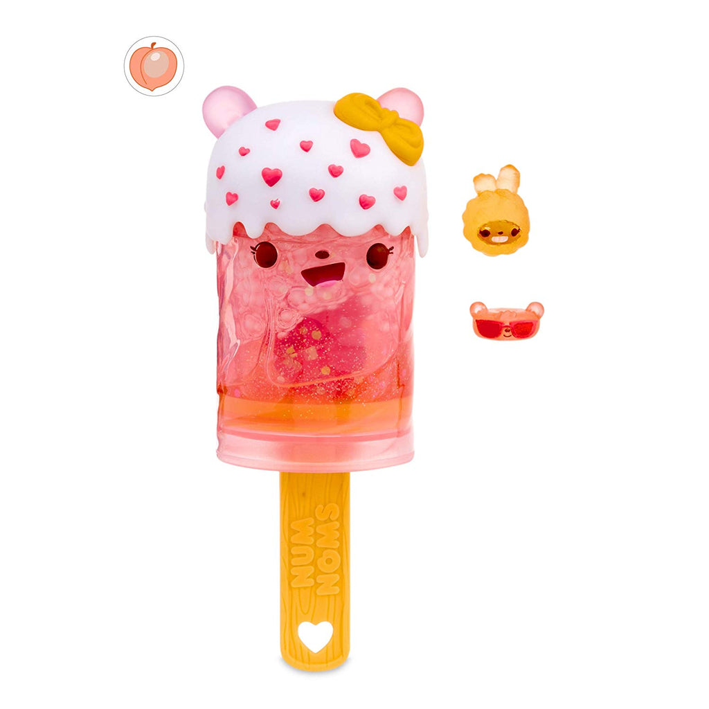 Num Noms Snackables Melty Pops Scented Melting Slime - Peachy Pop