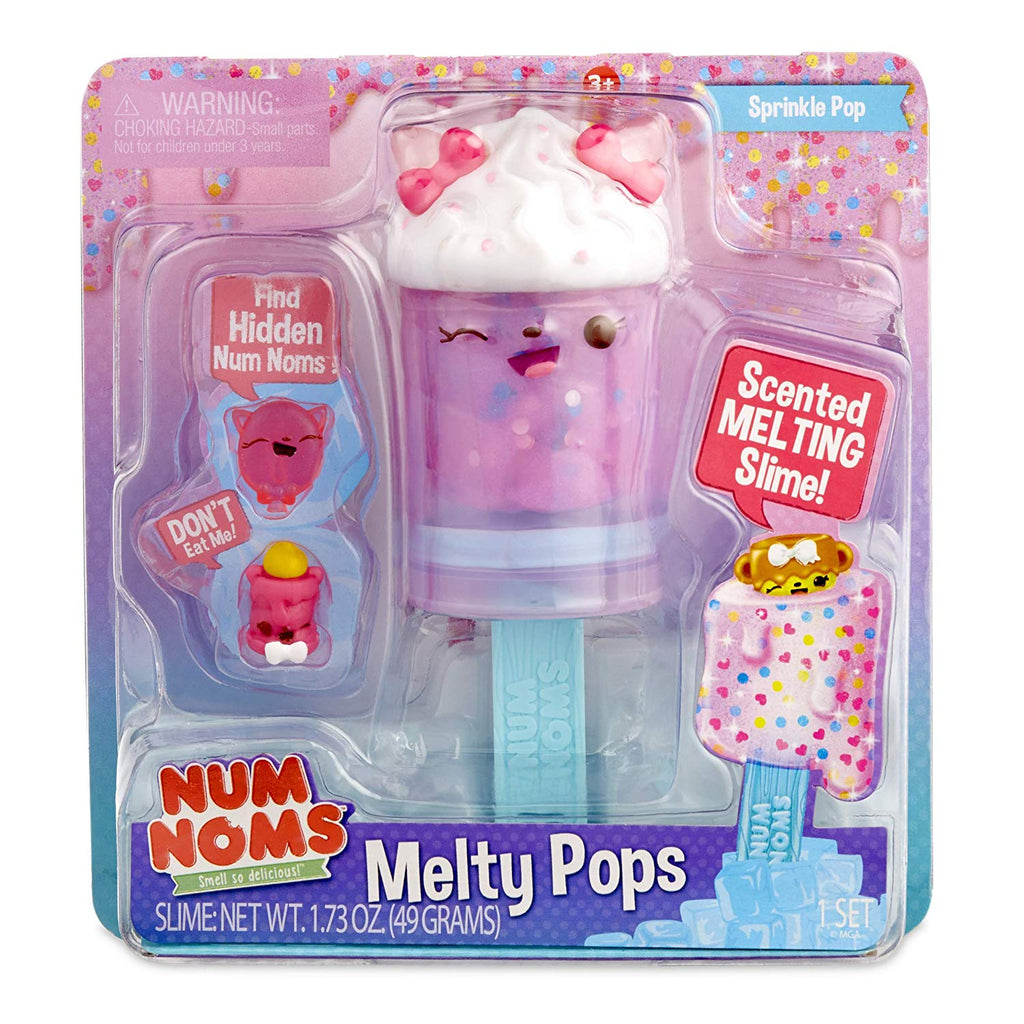 Num Noms Snackables Melty Pops Scented Melting Slime - Sprinkle Pop