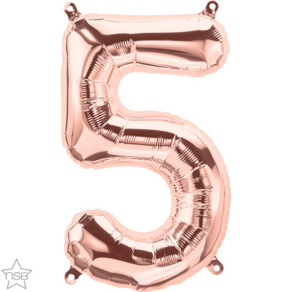 number-5-rose-gold-die-cut-foil-balloon-16in-41cm-59111r(pk)-1