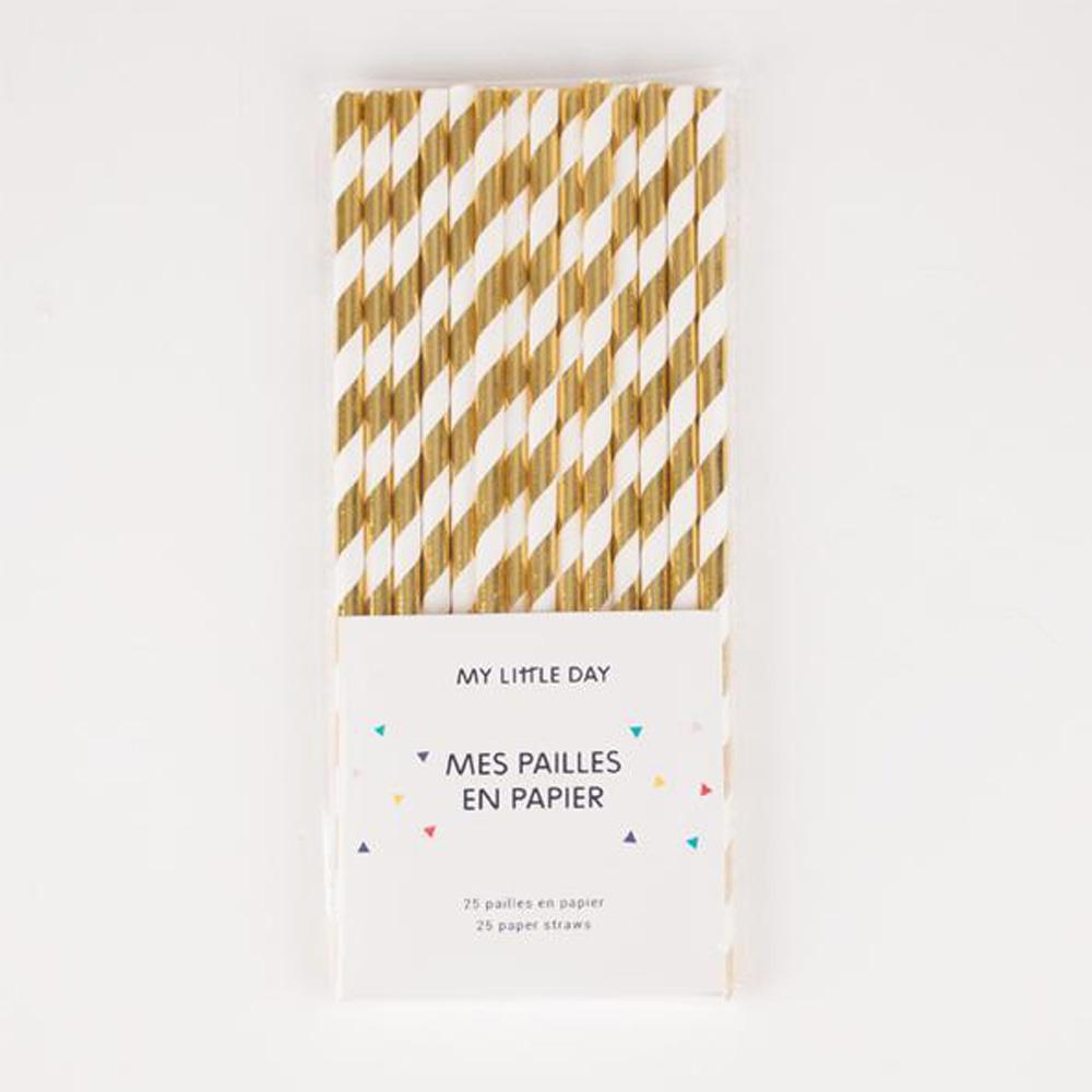 paper-straws-metallic-gold-stripes-pack-of-25- (3)