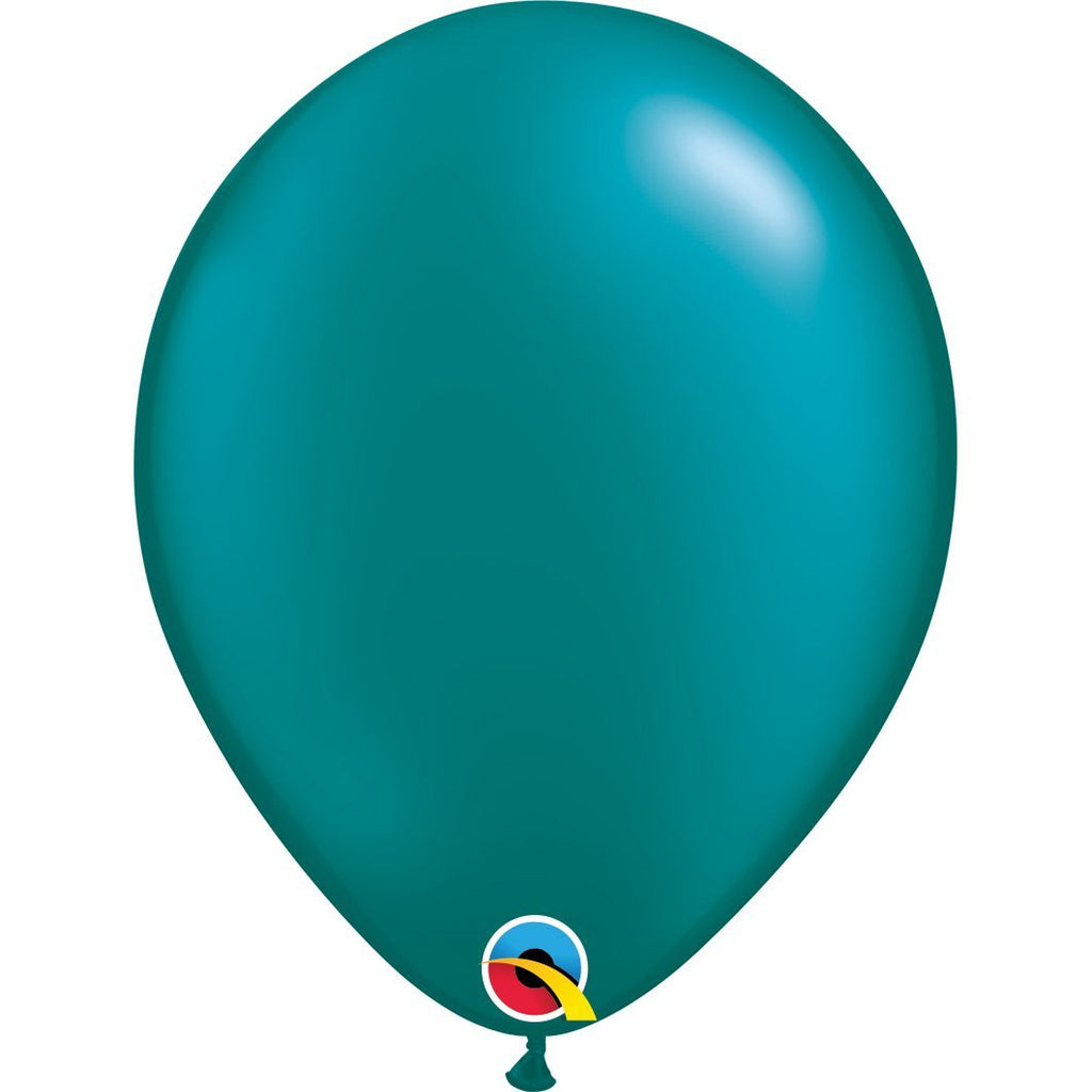 pearl-teal-round-plain-latex-balloon-11in-28cm-43787-1