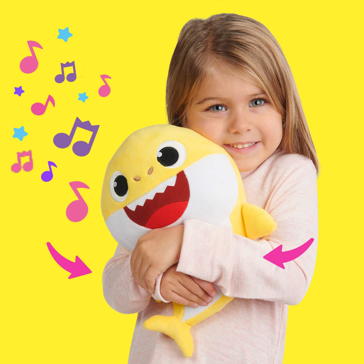 Pinkfong daddy shark shop official singing plush